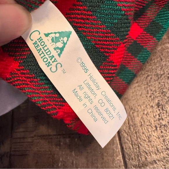 Vintage Holiday Creations Christmas Stuffed Posable Dolls Boy and Girl 16" - Picture 9 of 12